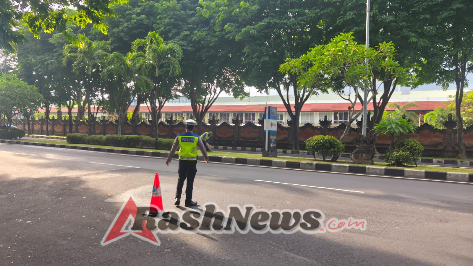 Polres Bandara Ngurah Rai Intensifkan PH Pagi, Antisipasi Kepadatan dan Potensi Gangguan Keamanan