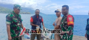 Pendampingan Babinsa, Warga Wolokota, Kekasewa, dan Nila Terima Bantuan Beras HANPANG