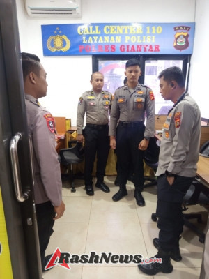 Kapolres Gianyar Pimpin Apel Kesiapan KRYD Jelang dan Pasca Ops Lilin Agung 2025