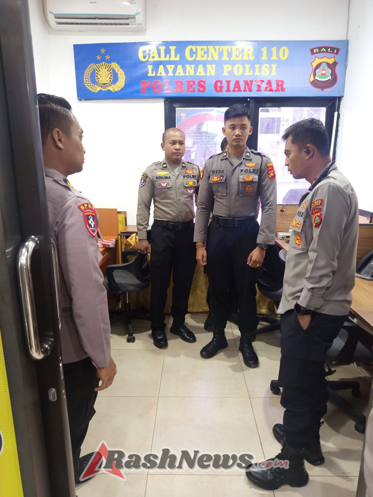 Kapolres Gianyar Pimpin Apel Kesiapan KRYD Jelang dan Pasca Ops Lilin Agung 2025