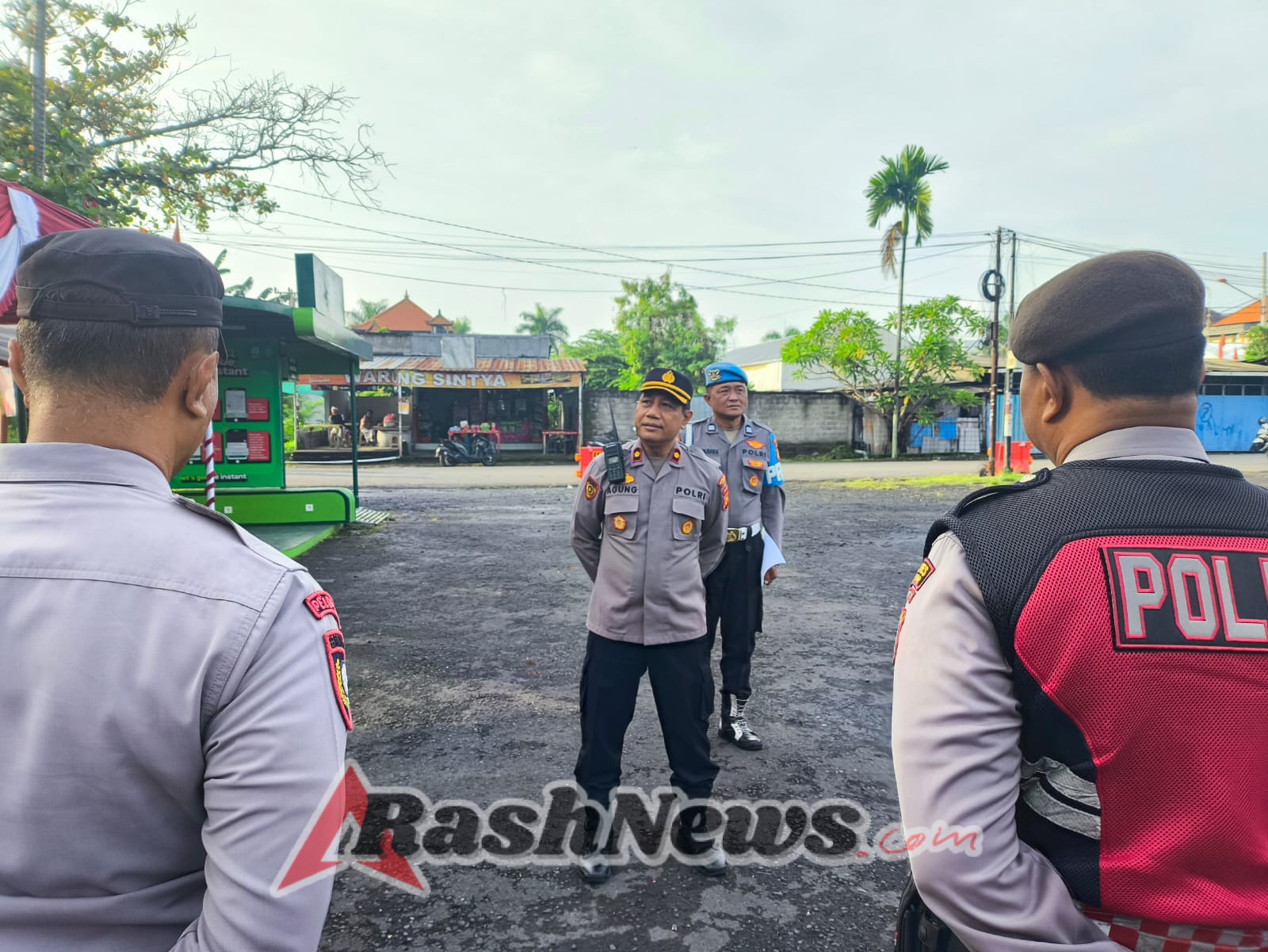 Polres Gianyar Gelar Apel Kesiapan Pengamanan Perebutan Juara 3 Liga Kampung Soekarno Cup 2025