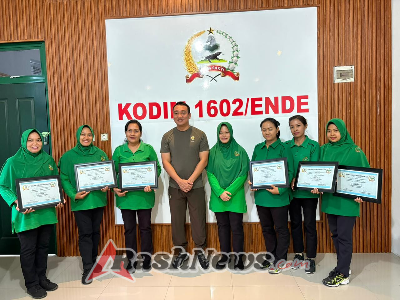 Posyandu Lily Kodim 1602/Ende Sabet Juara III Lomba Posyandu NTT, Dapat Apresiasi Dandim