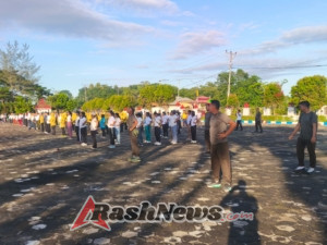 Kodim 1613/Sumba Barat dan Persit KCK Perkuat Sinergi Lewat Olahraga Bersama