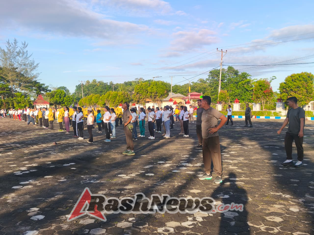 Kodim 1613/Sumba Barat dan Persit KCK Perkuat Sinergi Lewat Olahraga Bersama
