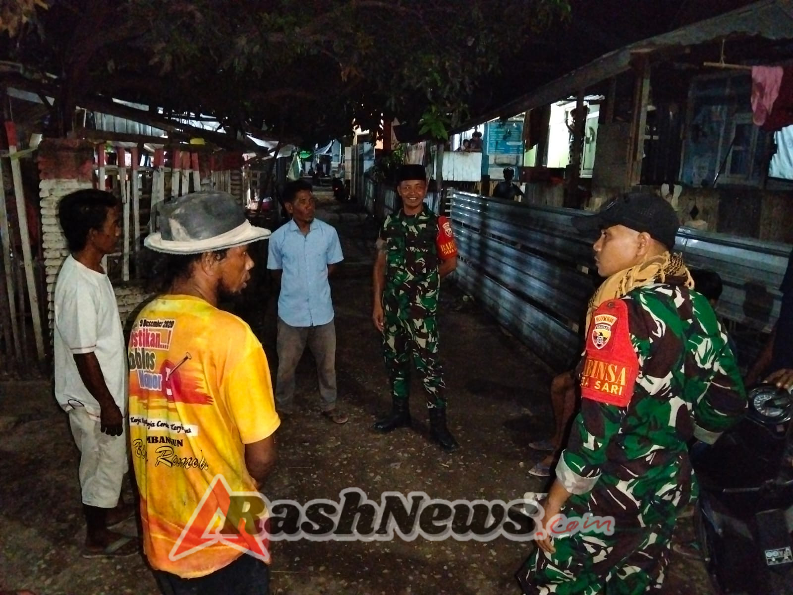 Patroli TNI dan Warga di Sape Antisipasi Banjir dan Longsor Musim Hujan