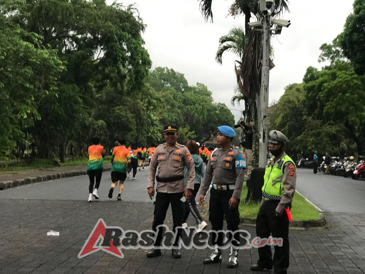 Ribuan Pelari Ramaikan Bali Health Run 2025, Polsek Dentim Pastikan Situasi Kondusif