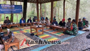 Bhabinkamtibmas Hadiri Closing Program Pengembangan Desa Wisata di Hutan Pinus Glagalinggah Kintamani