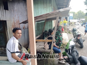 Komsos dan Pamwil Babinsa Koramil 1602-04/Maurole Berjalan Aman dan Tertib di Desa Wolomuku