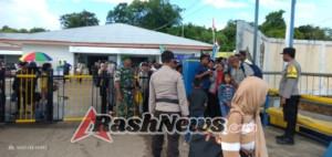 Kegiatan Pengamanan Pelabuhan Pantai Baru Berjalan Aman, KMP Kalibodri Kembali Berlayar