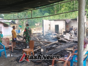 Babinsa Hadir di Tengah Musibah, Perkuat Kemanunggalan TNI dan Rakyat di Golo Sepang