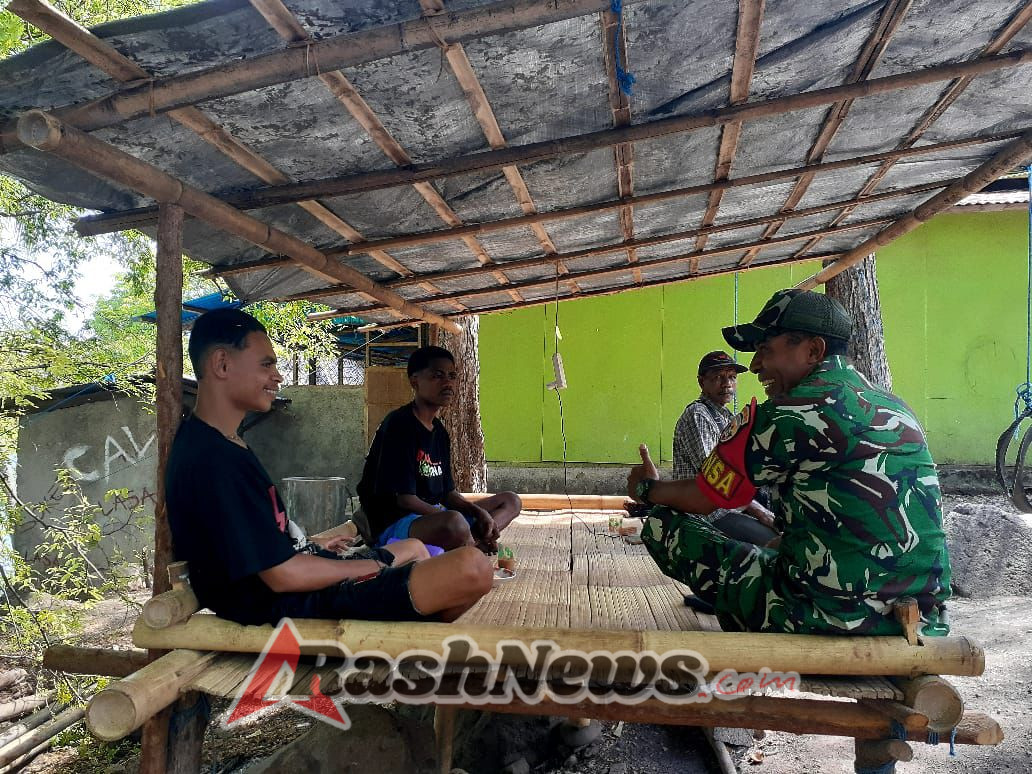 Babinsa Likwatang Dorong Warga Aktif Jaga Stabilitas Keamanan Lingkungan