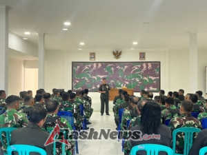 Jam Komandan Dandim 1601/Sumba Timur, Prajurit Diminta Bijak Gunakan Media Sosial