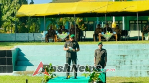 Dandim 1614/Dompu Pimpin Upacara Peringatan Hari Juang TNI AD 2025
