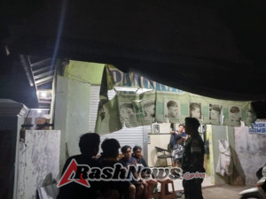 Kopda Abdul Halik Pimpin Patroli Malam di Wilayah Sekongkang