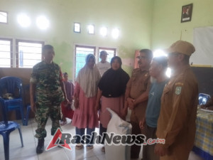 Serda Efriadin Awasi Pembagian 2 Ton Lebih Beras CPPD di Desa Lewintana