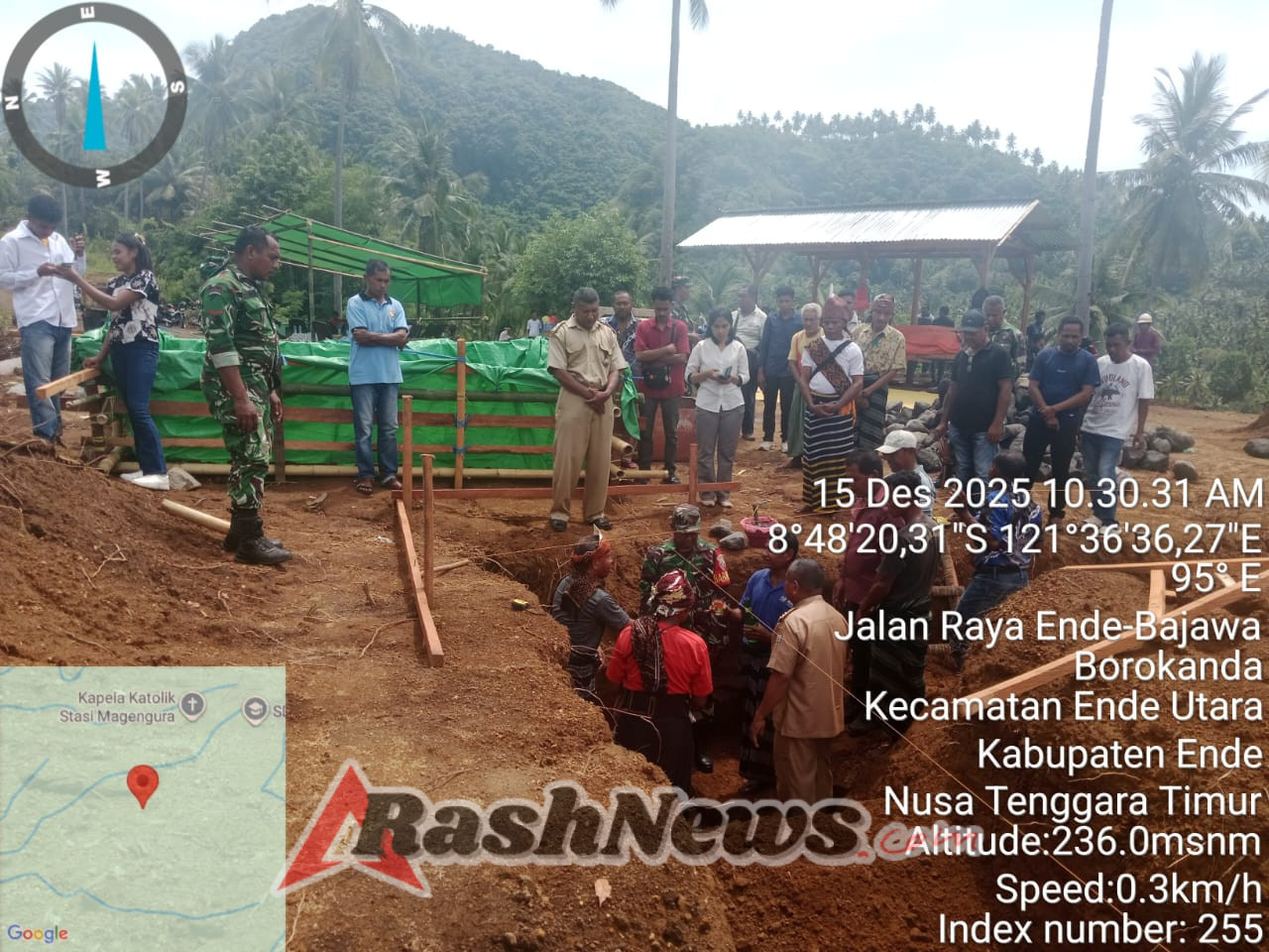 Peletakan Batu Pertama Koperasi Merah Putih, Awal Pemberdayaan Ekonomi Masyarakat Ende