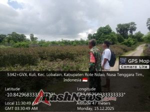 Serka Silvester Pantau Lokasi Hibah Tanah untuk Pembangunan KDKMP