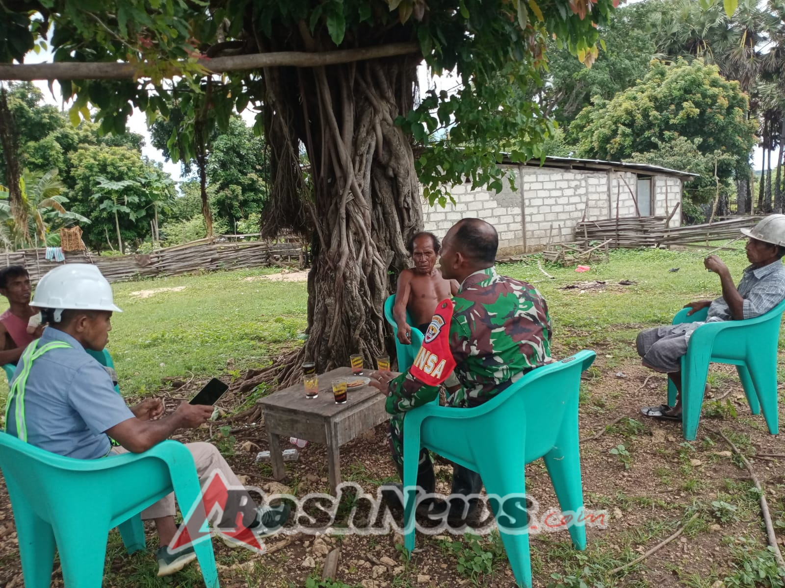 Babinsa Fasilitasi Penyelesaian Lahan Warga di Kawasan Industri Garam Rote Ndao
