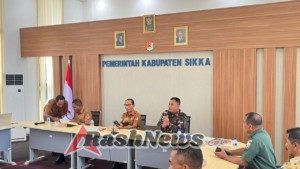 Dandim 1603/Sikka Tegaskan Komitmen Pendampingan Pembangunan Gerai Koperasi Merah Putih
