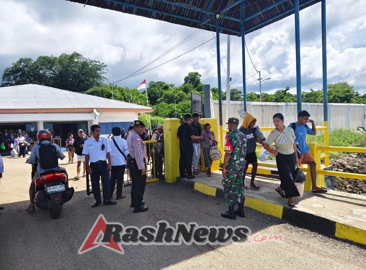Aktivitas Pelabuhan Ofalangga Dipantau Ketat Babinsa Pantai Baru