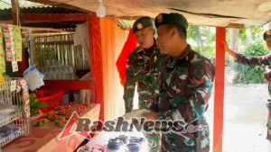 Satgas Pamtas Yonarmed 12 Kostrad Dukung UMKM Tempe di Raihat