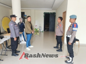 Jelang Natal 2025, Kapolsek Denpasar Selatan Pastikan Kesiapan Gereja Keluarga Allah