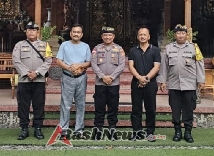 Bangun Komunikasi dan Sinergi Kamtibmas, Kapolsek Dentim Kunjungi Bendesa Adat Pagan