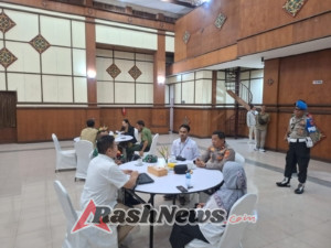 Kapolsek Baturiti Hadiri  Pisah Sambut Pimpinan Kebun Raya Bali