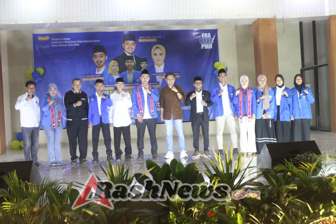PC PMII Bima Resmi Dilantik, SKK Ke-I Dibuka di Gedung Seni Budaya