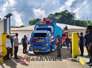 Koramil 1627-02/PB Laksanakan Piket Pemantauan Aktivitas Penyeberangan Pantai Baru