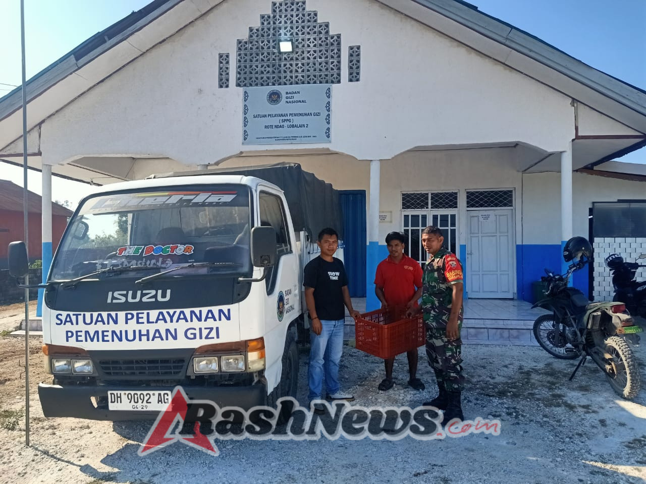 Koramil Ba’a Dukung Peningkatan Gizi Anak Sekolah dan Ibu Menyusui