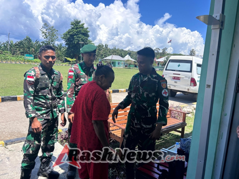 Pelayanan Kesehatan Gratis Warnai Kehadiran Satgas Pamtas di Malaka