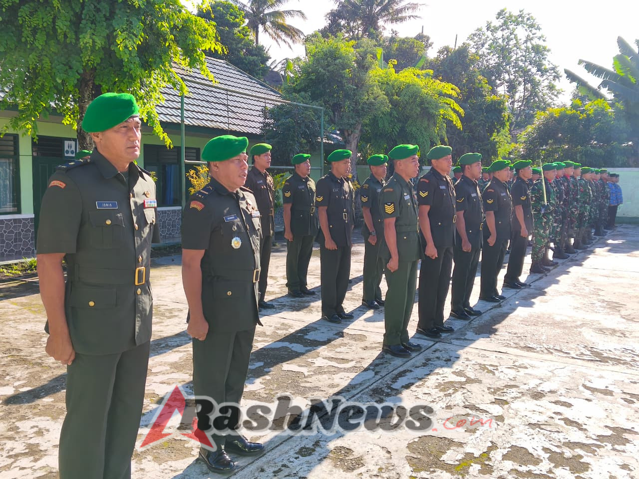 Kodim 1613/Sumba Barat Gelar Upacara Hari Juang TNI AD ke-80 di Makodim