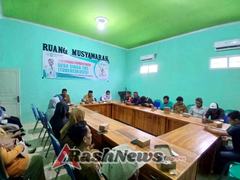Babinsa Sermong Aktif Dukung Program Kesehatan Desa Siaga TBC