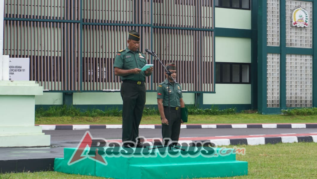Melalui Upacara 17-an, Kodim 1630/Manggarai Barat Perkuat Semangat Pengabdian Prajurit
