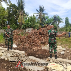Turun Kelapangan, Dandim 1629/SBD Tinjau Progres Pembangunan KDKMP