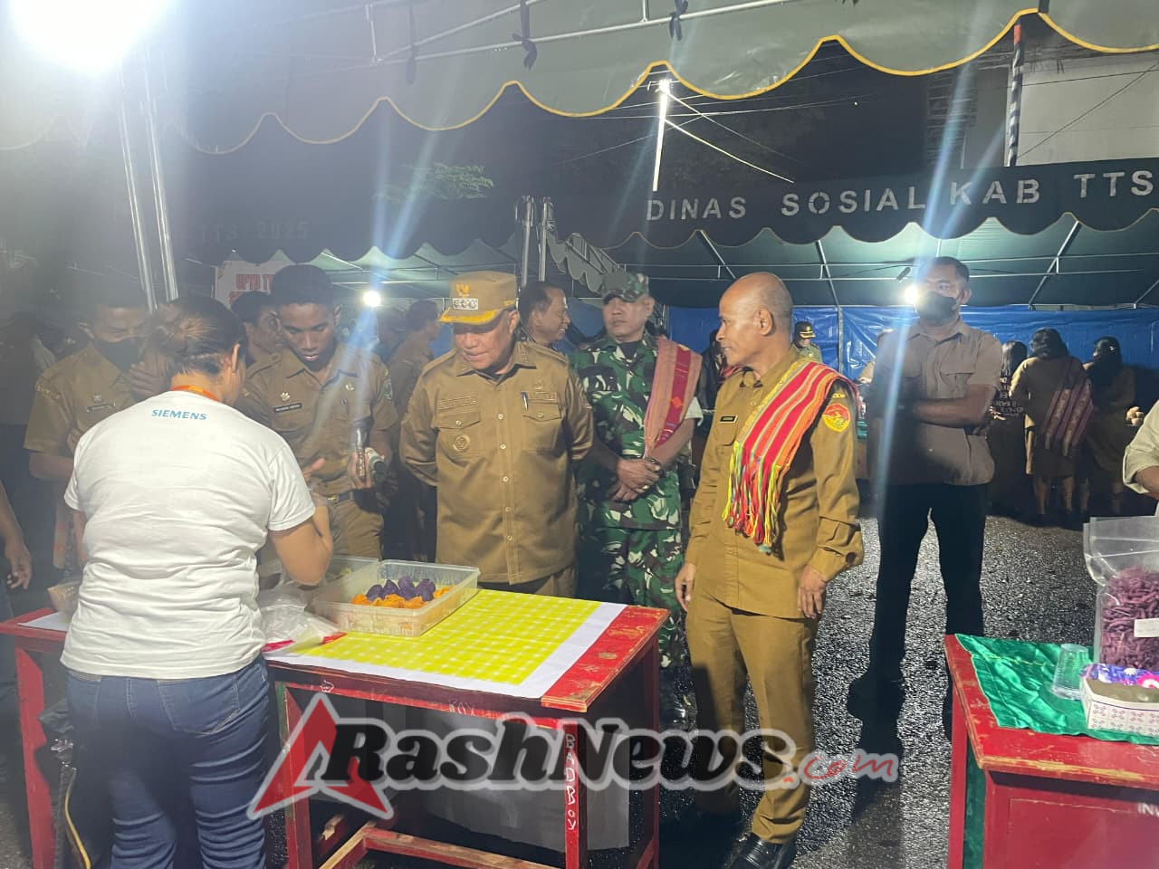 Sinergi TNI dan Pemda, Kasdim 1621/TTS Hadir Dukung Pameran HUT ke-67 NTT