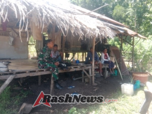 Babinsa Koramil 1602-01/Ende Aktif Lakukan Monitoring dan Komunikasi Sosial di Desa Kamubheka