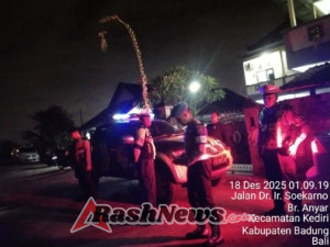 Blue Light Patrol Dini Hari, Polres Tabanan Tingkatkan Keamanan Permukiman dan Perbankan Antisipasi Kejahatan 3C