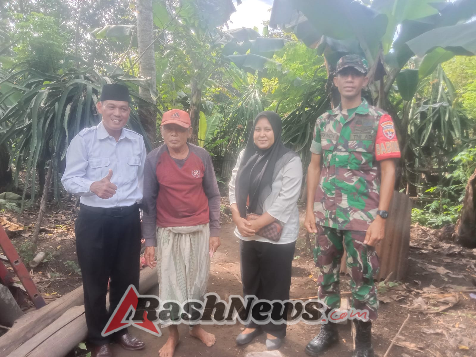 Pendampingan Babinsa, Pembangunan Akses Jalan Otakris Disepakati Warga