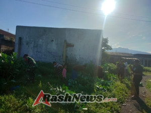 Pembersihan Lahan Kopdes Merah Putih, Wujud Kepedulian Babinsa di Wilayah Binaan