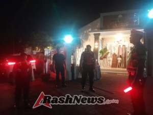 Unit Samapta Polsek Klungkung Laksanakan Patroli Dan Pengamanan Ibadah Di Gereja Bethel Rock.