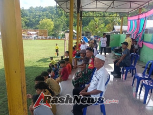 Lapangan Meraran Ramai, Pertandingan Sepak Bola U-13 SeNTB Berjalan Aman