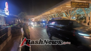 Polres Bandara Ngurah Rai Perketat Pengaturan Lalu Lintas di Terminal Internasional