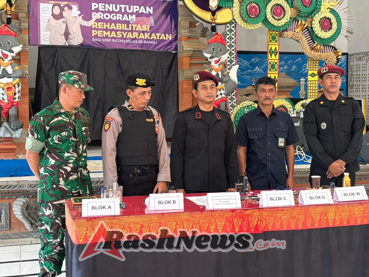 Peran Aktif Polri Polres Bangli dalam Pengamanan dan Penggeledahan Tahanan di Rutan Kelas II B Bangli