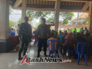 Wujud Pembinaan Teritorial, Babinsa Pering Amankan dan Pantau Skrining Kanker Serviks