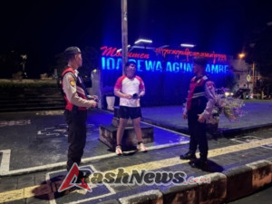 Polres Klungkung Intensifkan Patroli Malam Jaga Kondusivitas Wilayah.