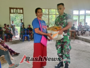 Babinsa Aesesa Dampingi Kegiatan Penanaman Pohon Demi Kelestarian Mata Air Nagekeo