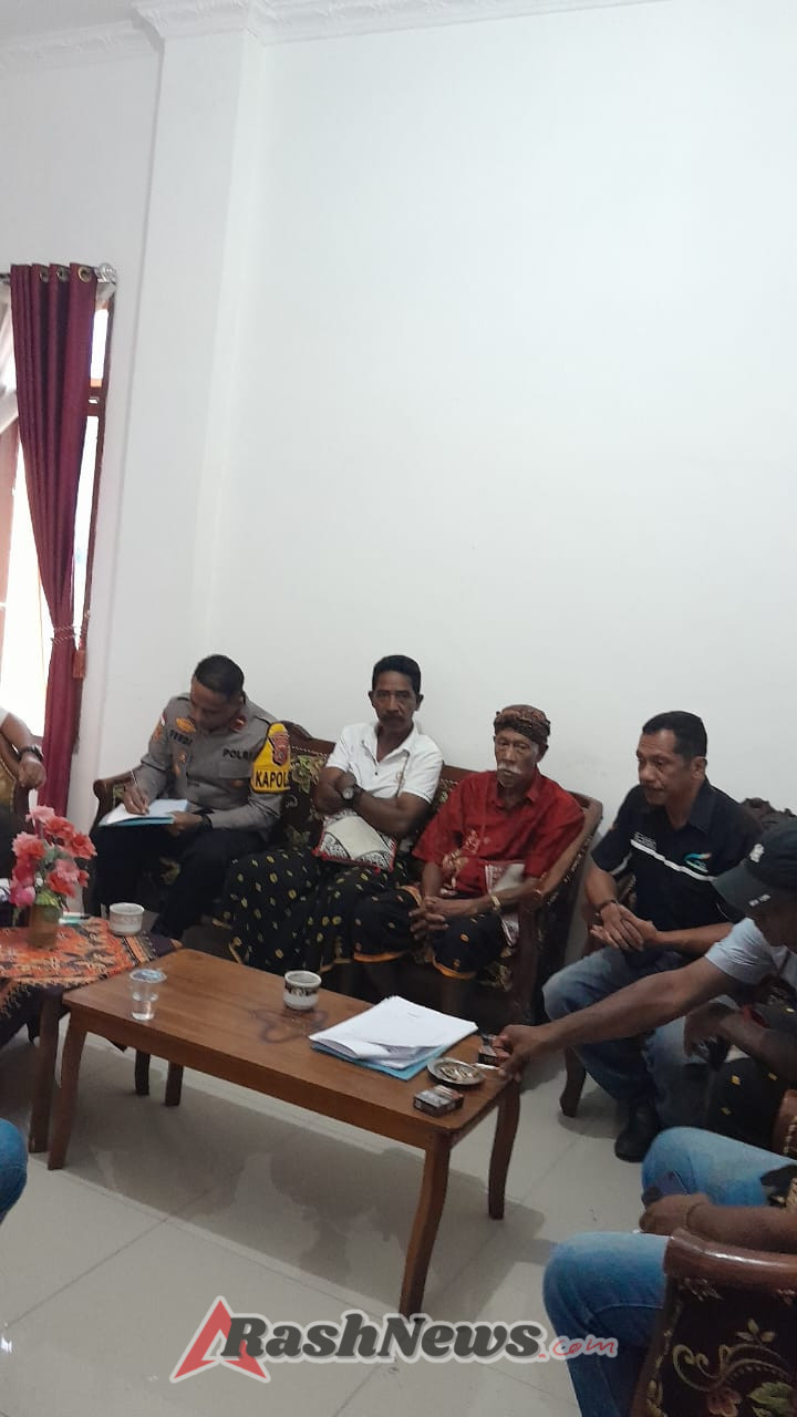 Rapat Koordinasi Akhir Tahun Kecamatan Boawae Berjalan Aman, Babinsa Turut Hadir