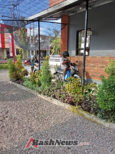 Pelayanan Samsat Drive Thru Polres Karangasem